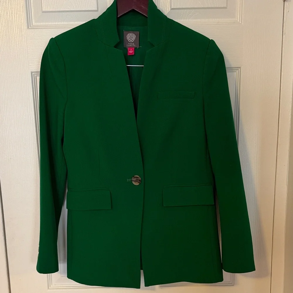 Vince Camuto Vibrant Green Blazer - Picture 3 of 4